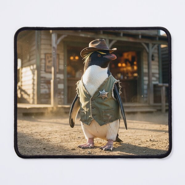 Item preview, Crested Penguin Is a Lawman and a Gentleman designed and sold by Tridentulus.