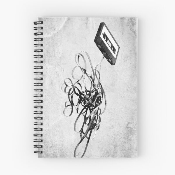Item preview, Unspooled Cassette Tape Tangled Magnetic Ribbon Retro Audio designed and sold by Ghoul Enterprises.