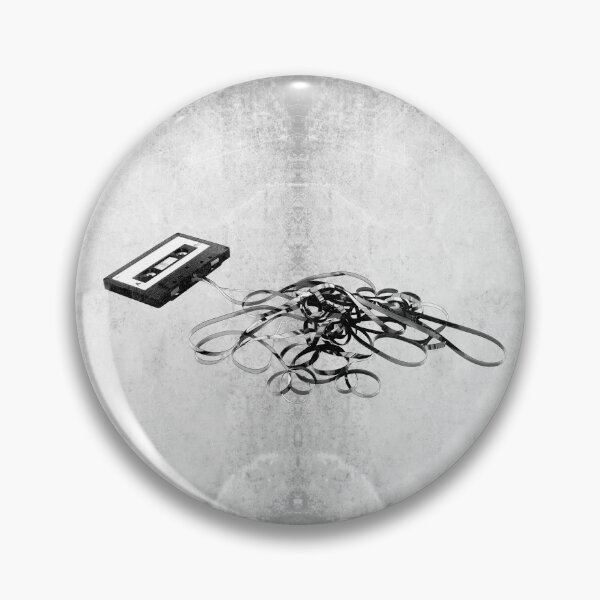 Item preview, Unspooled Cassette Tape Tangled Magnetic Ribbon Retro Audio designed and sold by Ghoul Enterprises.