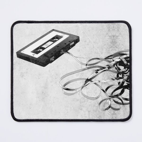 Item preview, Unspooled Cassette Tape Tangled Magnetic Ribbon Retro Audio designed and sold by Ghoul Enterprises.