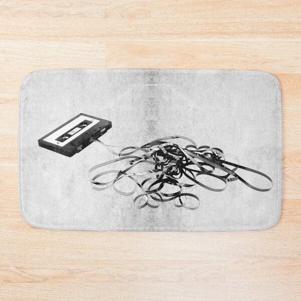 Item preview, Unspooled Cassette Tape Tangled Magnetic Ribbon Retro Audio designed and sold by Ghoul Enterprises.