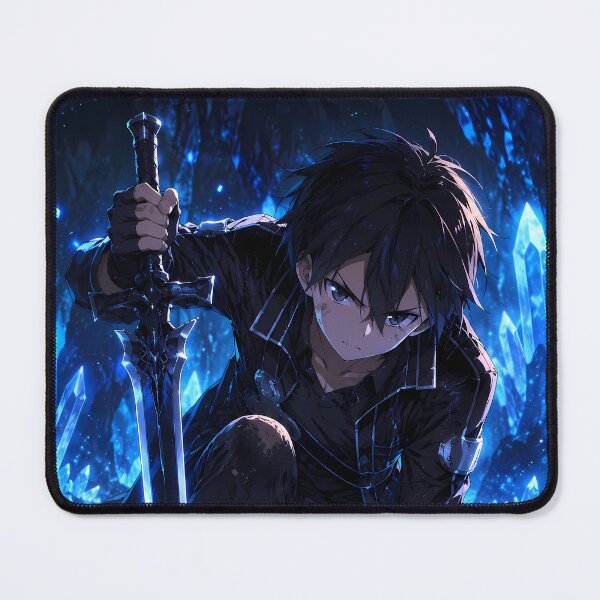 Item preview, Kirito Sword Art Online Blue Crystal Cavern Warrior designed and sold by Dashsopaner.