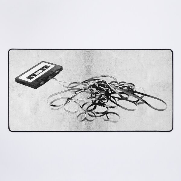Item preview, Unspooled Cassette Tape Tangled Magnetic Ribbon Retro Audio designed and sold by Ghoul Enterprises.