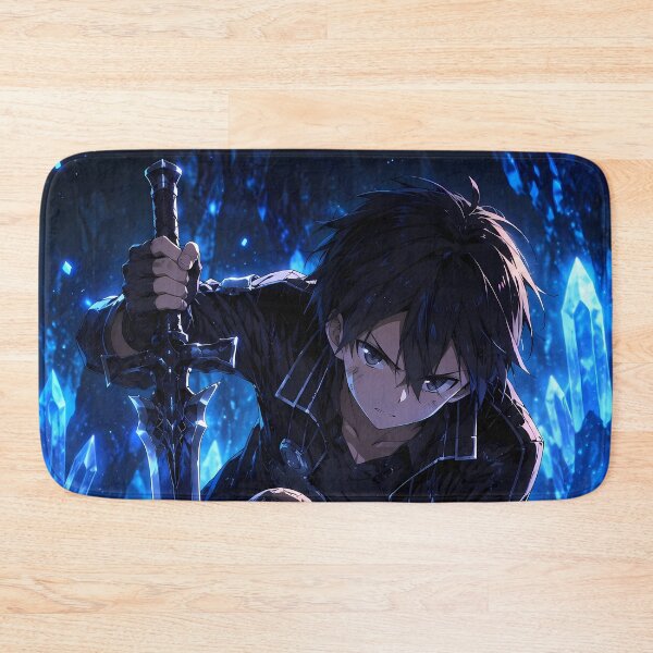 Item preview, Kirito Sword Art Online Blue Crystal Cavern Warrior designed and sold by Dashsopaner.