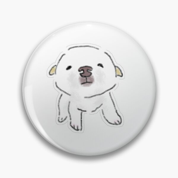 Item preview, Cute Little Fluffy White Puppy designed and sold by raun.draw.
