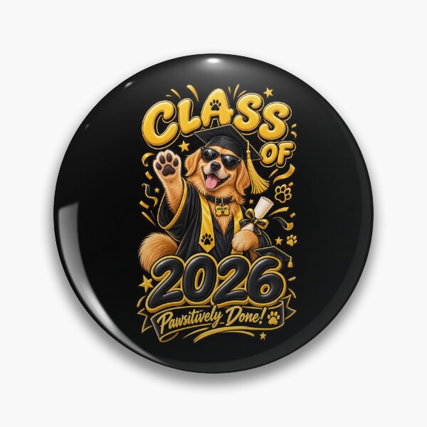 Item preview, Class of 2026 Funny Dog Graduation T-Shirt designed and sold by cozydrops.