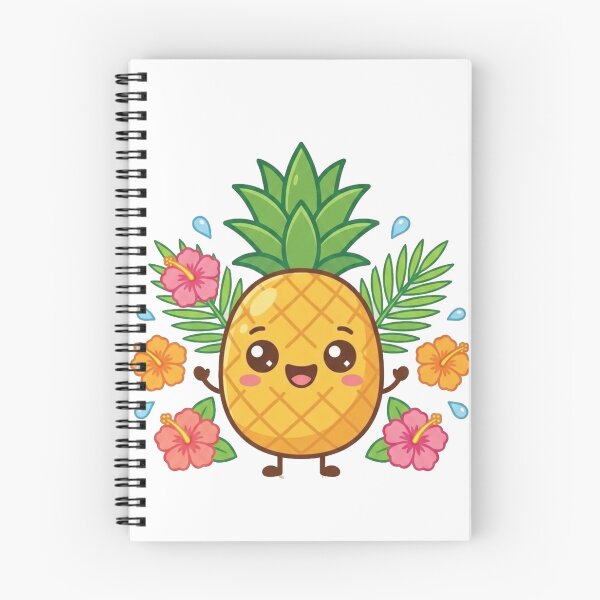Item preview, Tropical Pineapple Vibes Cute Kawaii Design – Summer Pineapple Shirt, Tropical Fruit Lover Gift designed and sold by morning sun.