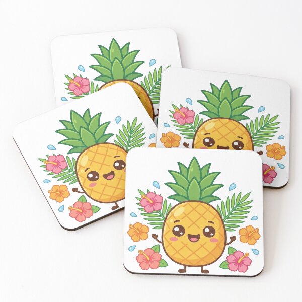 Item preview, Tropical Pineapple Vibes Cute Kawaii Design – Summer Pineapple Shirt, Tropical Fruit Lover Gift designed and sold by morning sun.