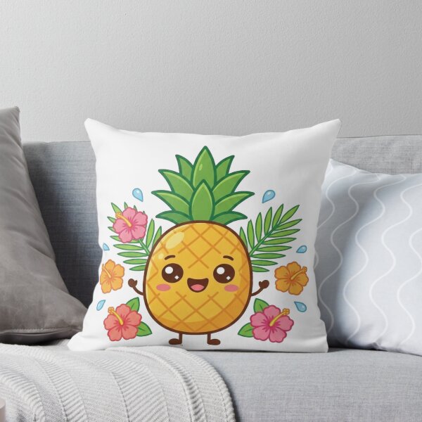 Item preview, Tropical Pineapple Vibes Cute Kawaii Design – Summer Pineapple Shirt, Tropical Fruit Lover Gift designed and sold by morning sun.