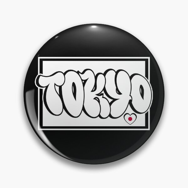 Item preview, Tokyo Love Graffiti Streetwear Urban Japanese Typography Design designed and sold by HYPNK.