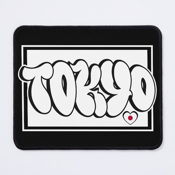 Item preview, Tokyo Love Graffiti Streetwear Urban Japanese Typography Design designed and sold by HYPNK.