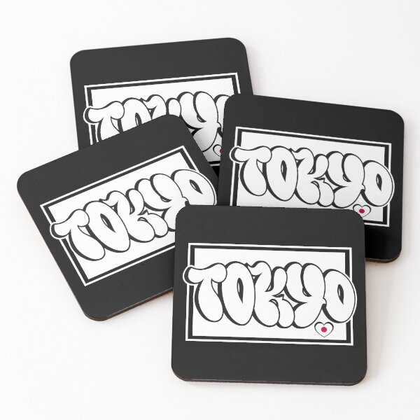 Item preview, Tokyo Love Graffiti Streetwear Urban Japanese Typography Design designed and sold by HYPNK.