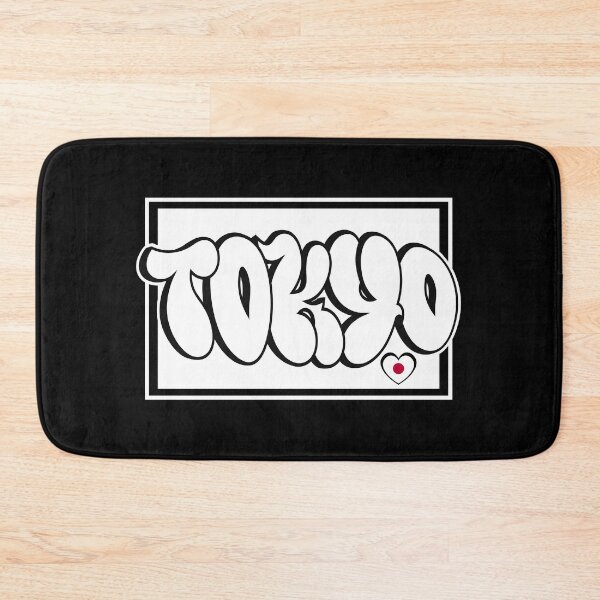 Item preview, Tokyo Love Graffiti Streetwear Urban Japanese Typography Design designed and sold by HYPNK.