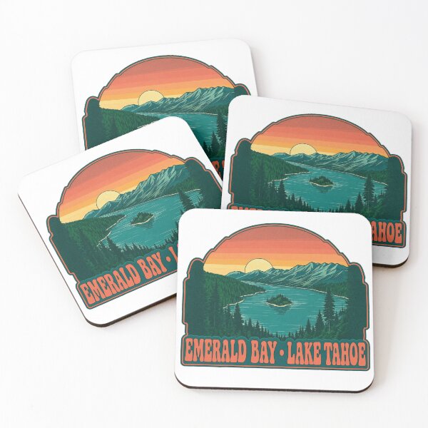 Item preview, Emerald Bay Lake Tahoe Retro Vintage Travel designed and sold by JIGUWORLD.