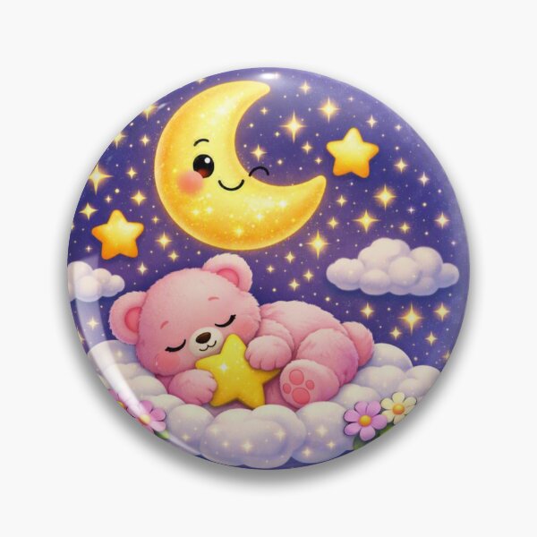 Item preview, “Osito Soñador Kawaii – Dulces Sueños en las Nubes” designed and sold by yuliettestore.
