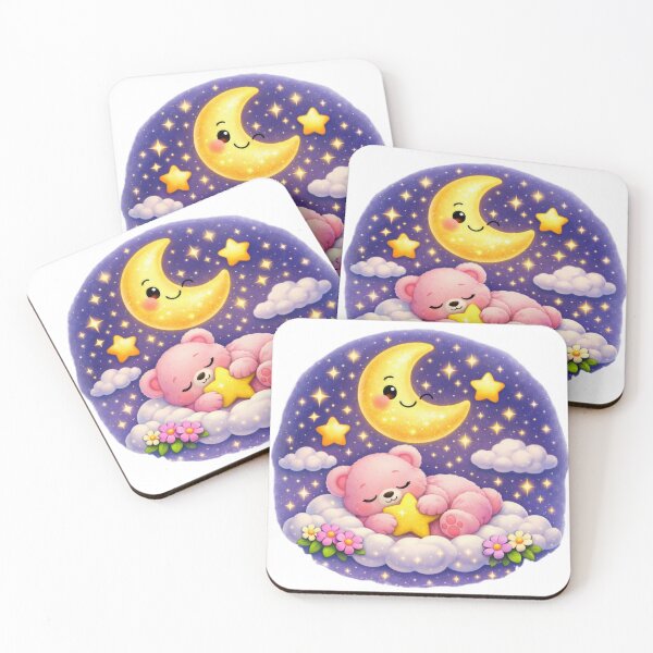Item preview, “Osito Soñador Kawaii – Dulces Sueños en las Nubes” designed and sold by yuliettestore.