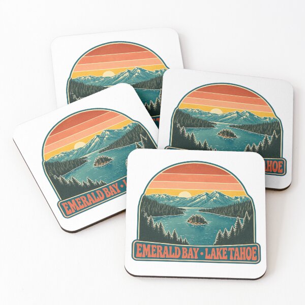 Item preview, Emerald Bay Lake Tahoe Retro Vintage Travel designed and sold by JIGUWORLD.