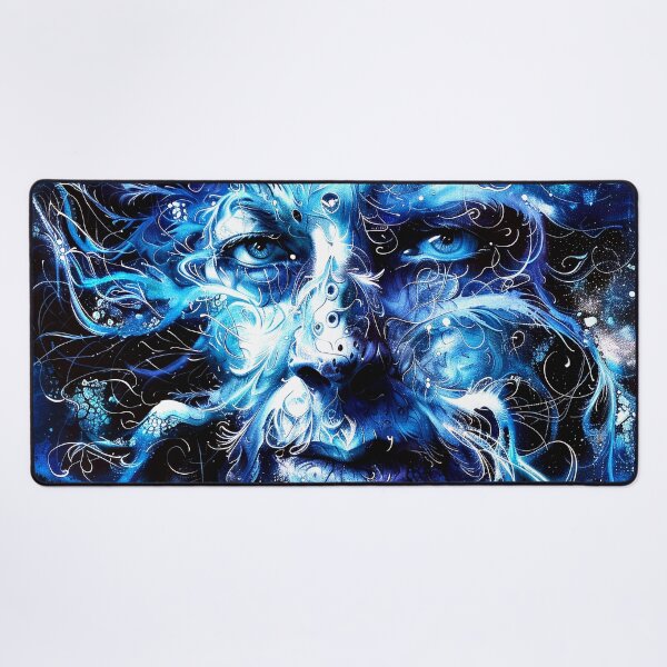 Item preview, Science Fiction Fantasy Male Spirit Surreal Imaginary Portrait designed and sold by DEC02.