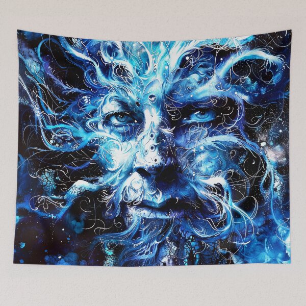 Item preview, Science Fiction Fantasy Male Spirit Surreal Imaginary Portrait designed and sold by DEC02.