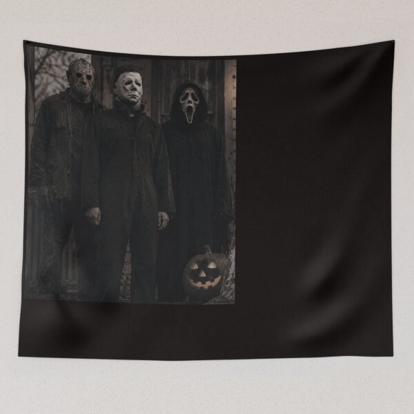 Item preview, Michael Myers Tshirts Jason Voorhees Ghost Face Horror Movie Slasher Fan designed and sold by Hydlaaksmndriss.