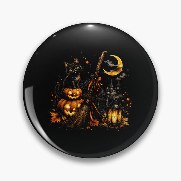 Item preview, Halloween Black Cat designed and sold by carceresm.