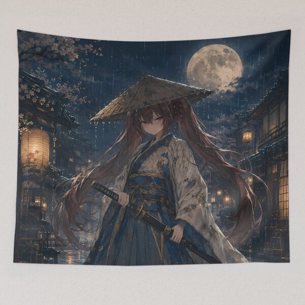 Item preview, Daiwa Scarlet Uma Musume Rainy Moon Samurai designed and sold by Dashsopaner.