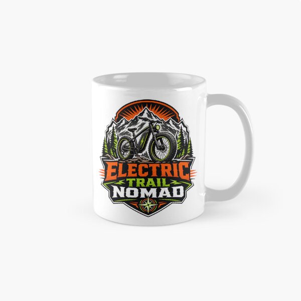 Item preview, Electric Trail Nomad Off‑Road E‑Bike Shirt designed and sold by OMNITeeSigns.