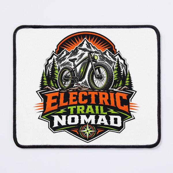 Item preview, Electric Trail Nomad Off‑Road E‑Bike Shirt designed and sold by OMNITeeSigns.