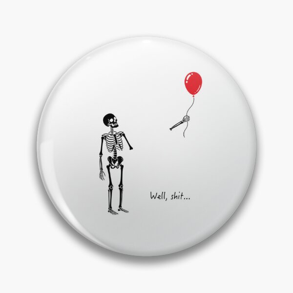 Item preview, Funny Skeleton Balloon designed and sold by carceresm.