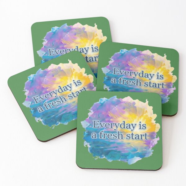 Item preview, Everyday is a Fresh Start- IVibrant Watercolor designed and sold by Northern Glow Art.