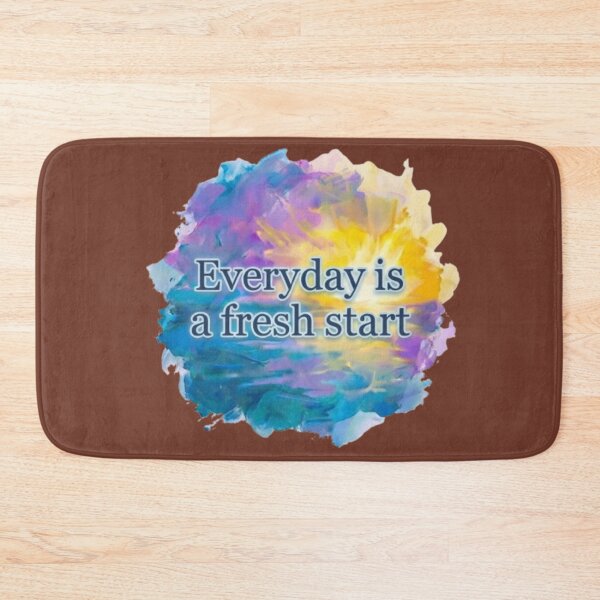 Item preview, Everyday is a Fresh Start- IVibrant Watercolor designed and sold by Northern Glow Art.