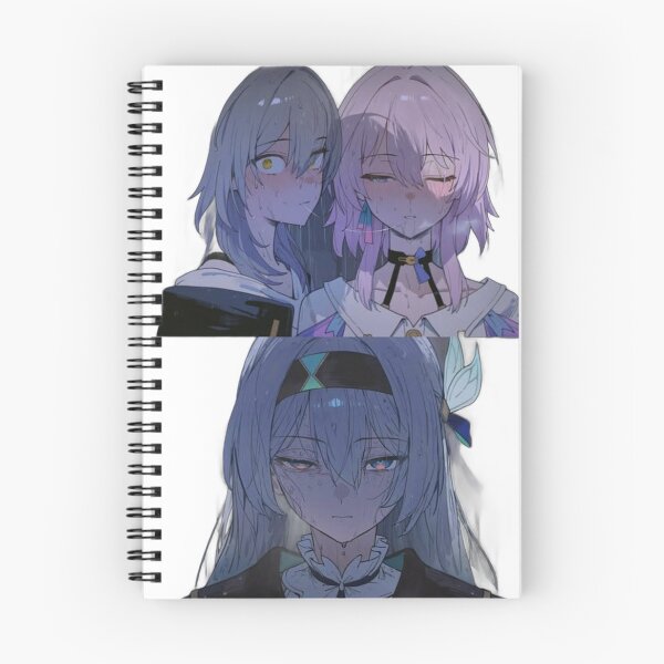 Item preview, Stelle and March 7th and Firefly Flustered And Exhausted Honkai Star Rail designed and sold by KomiArts.