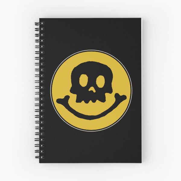 Item preview, Classic Smiley Face Skull • Have A Nice Day • Memento Mori Pop Art designed and sold by wmxdesign.