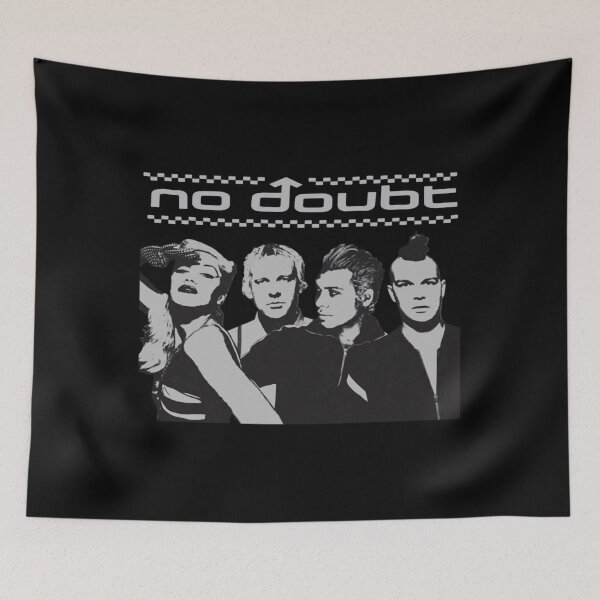 Aperçu de l'œuvre T-shirt No Doubt, No Doubt Rock Band Art, Just A Girl Rock Legend (1) créée et vendue par DoodleMunch.