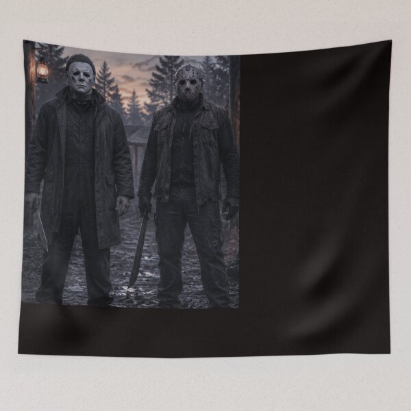 Item preview, Michael Myers Tshirts Jason Voorhees Halloween Horror Movie Fan designed and sold by Hydlaaksmndriss.