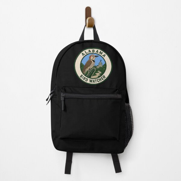 Item preview, Alabama Bird Watcher Northern Flicker Yellowhammer Patch designed and sold by The-Drip-Studio.
