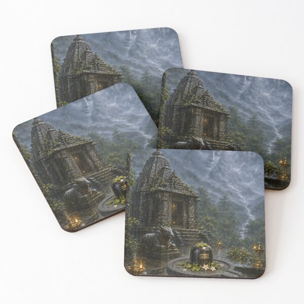 Item preview, 12 Jyotirlinga Series - Bhimashankar Jyotirlinga & Mahadev in the Sahyadri Monsoon designed and sold by Homyar.