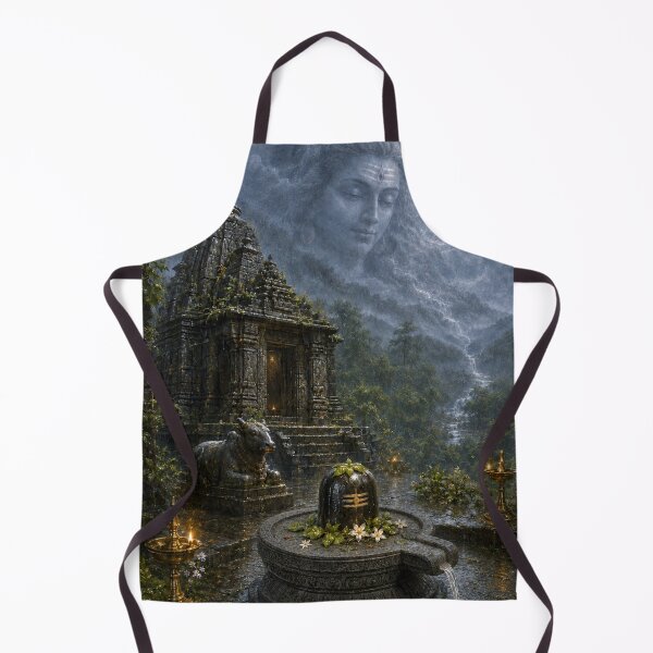 Item preview, 12 Jyotirlinga Series - Bhimashankar Jyotirlinga & Mahadev in the Sahyadri Monsoon designed and sold by Homyar.