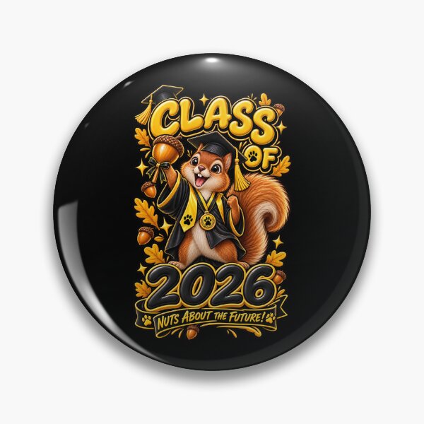 Item preview, Class of 2026 Funny Squirrel Graduation T Shirt designed and sold by cozydrops.