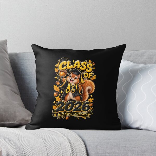 Item preview, Class of 2026 Funny Squirrel Graduation T Shirt designed and sold by cozydrops.