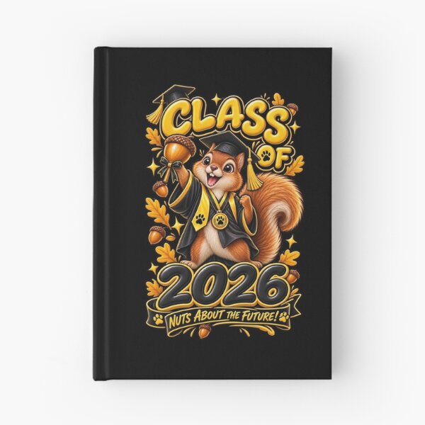 Item preview, Class of 2026 Funny Squirrel Graduation T Shirt designed and sold by cozydrops.