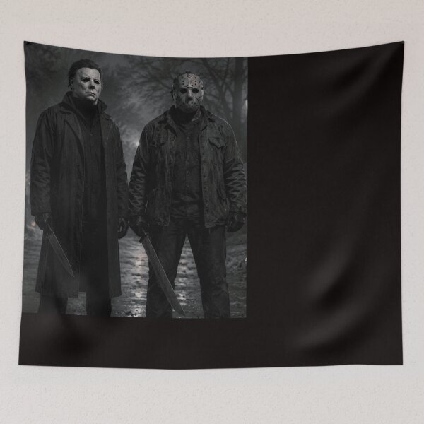 Item preview, Michael Myers Tshirts Jason Voorhees Retro Slasher Horror Halloween Collection designed and sold by Hydlaaksmndriss.