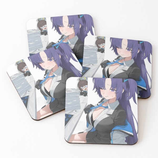 Item preview, Hayase Yuuka and Momoi and Midori Doing Paperwork Blue Archive designed and sold by KomiArts.