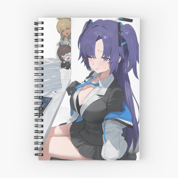 Item preview, Hayase Yuuka and Momoi and Midori Doing Paperwork Blue Archive designed and sold by KomiArts.