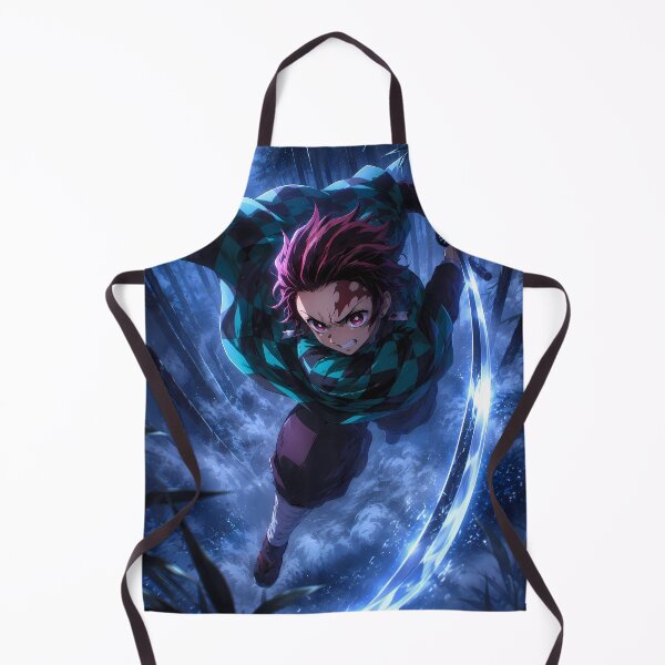 Item preview, Tanjiro Kamado Demon Slayer Moonlit Bamboo Forest Rush designed and sold by Dashsopaner.