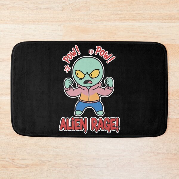 Item preview, Alien Rage Angry Green Alien Cartoon designed and sold by Taridesign.