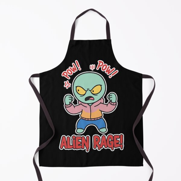 Item preview, Alien Rage Angry Green Alien Cartoon designed and sold by Taridesign.