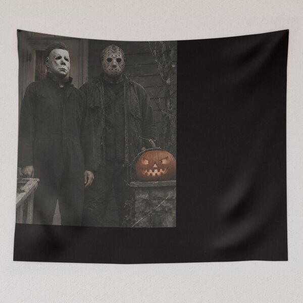 Item preview, Michael Myers Tshirts Jason Voorhees Vintage Halloween Horror Movie Lovers designed and sold by Hydlaaksmndriss.