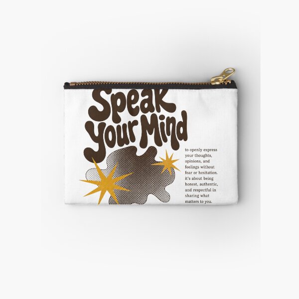 Item preview, Speak Your Mind designed and sold by GrooveAndGlow.