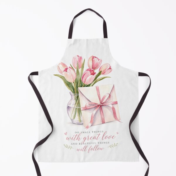 Item preview, Pink Tulips Gift Floral Quote designed and sold by itxelaraStudio.